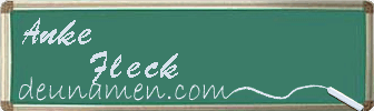 Anke Fleck Visitenkarte